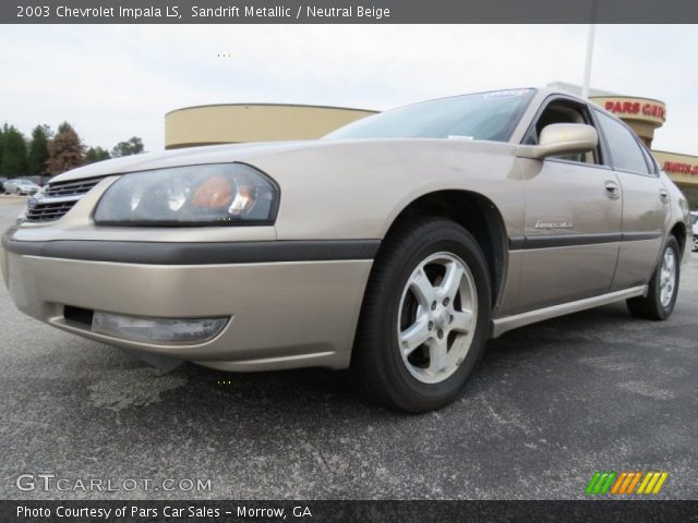 2003 Chevrolet Impala LS in Sandrift Metallic