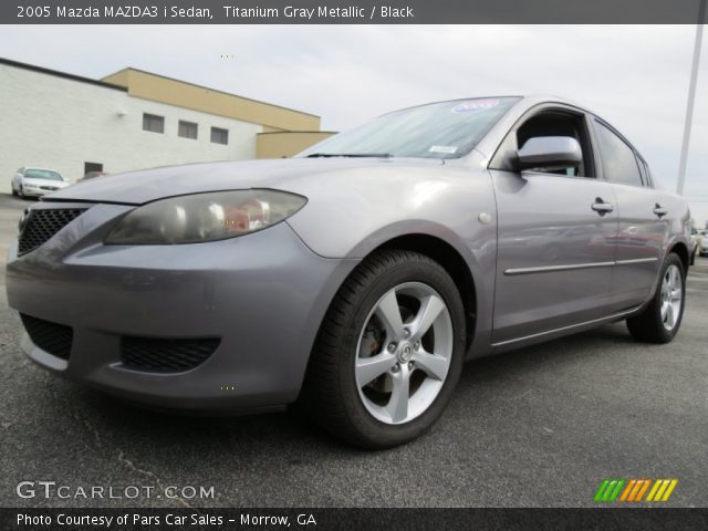 2005 Mazda MAZDA3 i Sedan in Titanium Gray Metallic