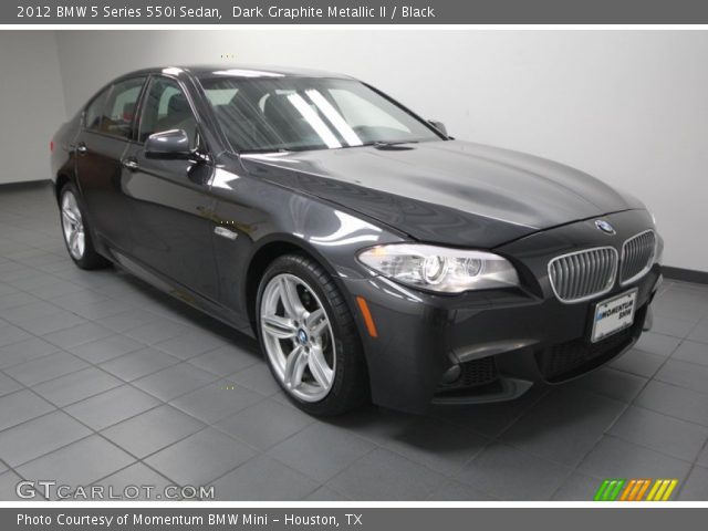 2012 BMW 5 Series 550i Sedan in Dark Graphite Metallic II