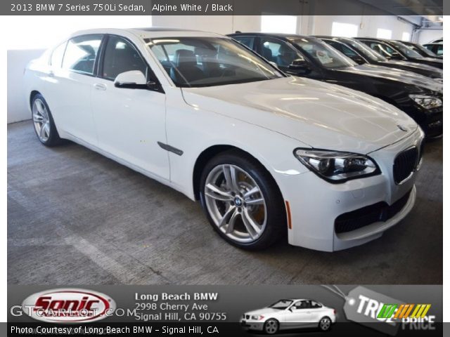 2013 BMW 7 Series 750Li Sedan in Alpine White