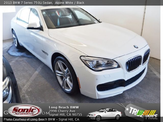 2013 BMW 7 Series 750Li Sedan in Alpine White