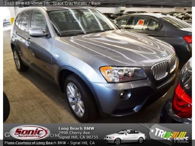 2013 BMW X3 xDrive 28i in Space Gray Metallic