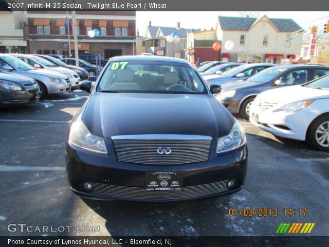 2007 Infiniti M 35 Sedan in Twilight Blue Pearl