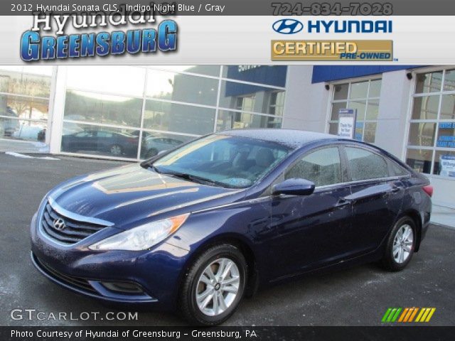 2012 Hyundai Sonata GLS in Indigo Night Blue