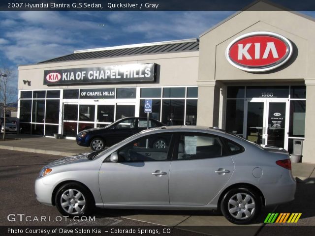 2007 Hyundai Elantra GLS Sedan in Quicksilver