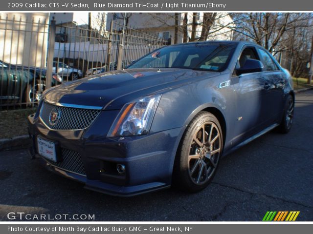 2009 Cadillac CTS -V Sedan in Blue Diamond Tri-Coat