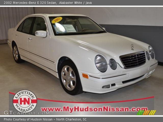 2002 Mercedes-Benz E 320 Sedan in Alabaster White