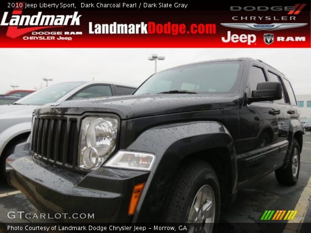 2010 Jeep Liberty Sport in Dark Charcoal Pearl