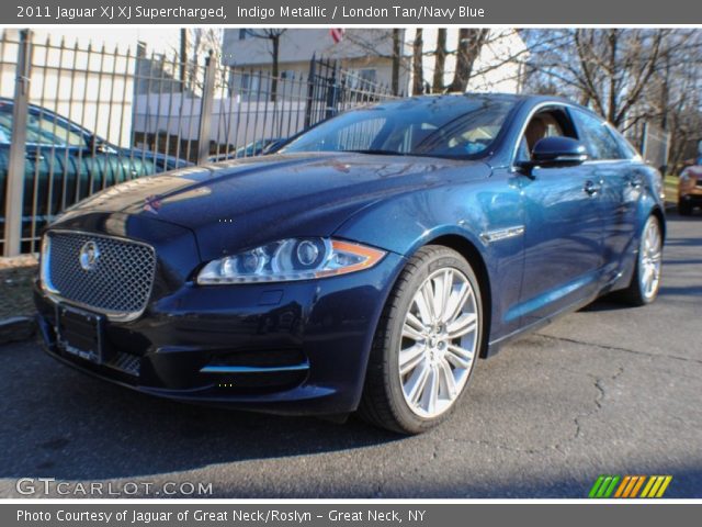 2011 Jaguar XJ XJ Supercharged in Indigo Metallic