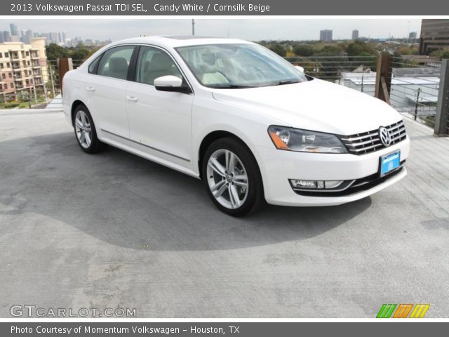 2013 Volkswagen Passat TDI SEL in Candy White