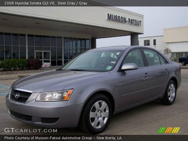 2008 Hyundai Sonata GLS V6 in Steel Gray