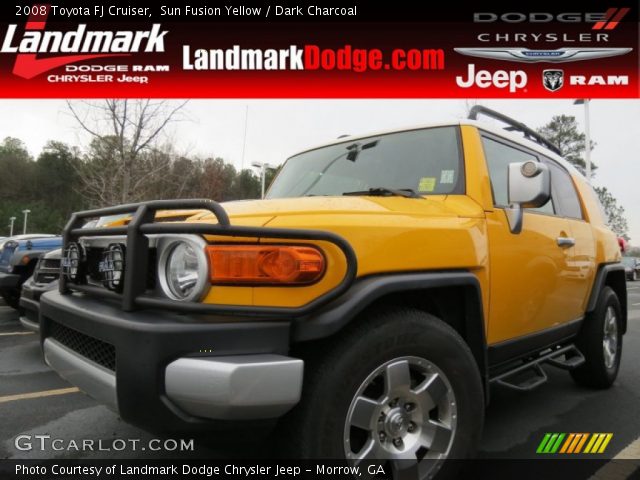 2008 Toyota FJ Cruiser  in Sun Fusion Yellow