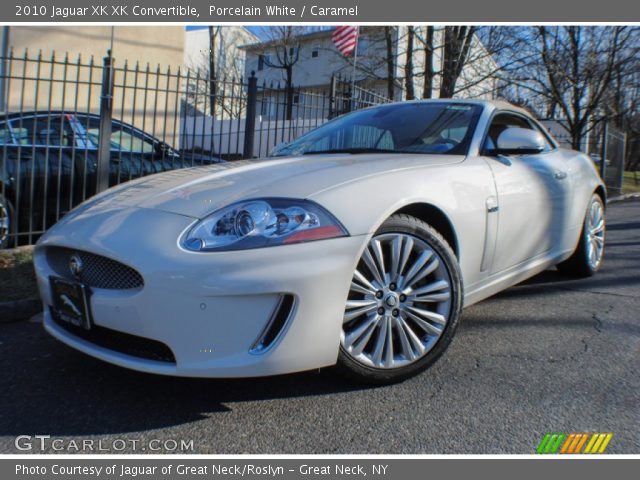 2010 Jaguar XK XK Convertible in Porcelain White