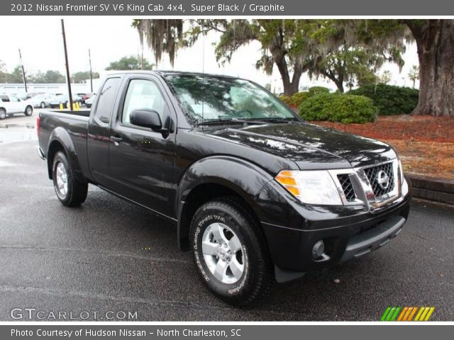 2012 Nissan Frontier SV V6 King Cab 4x4 in Super Black