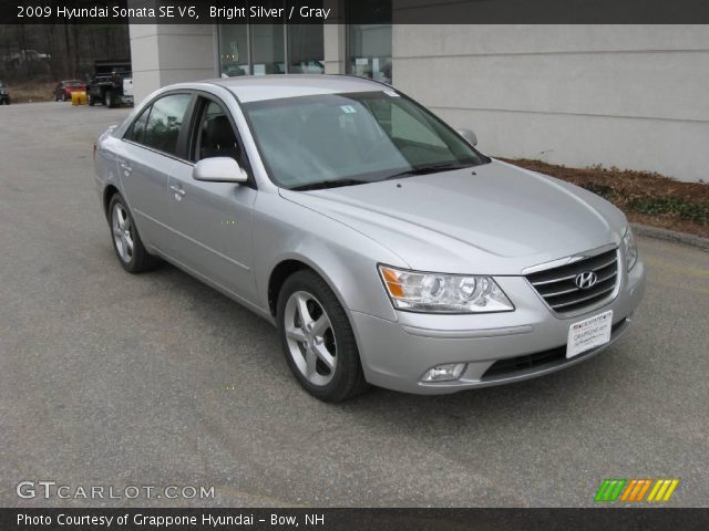 2009 Hyundai Sonata SE V6 in Bright Silver