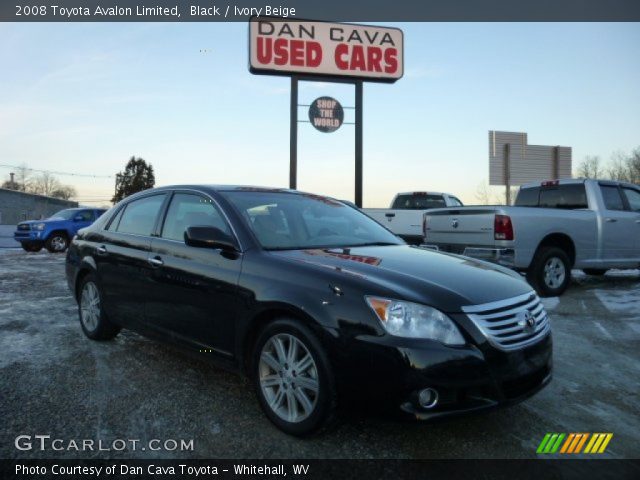 2008 Toyota Avalon Limited in Black