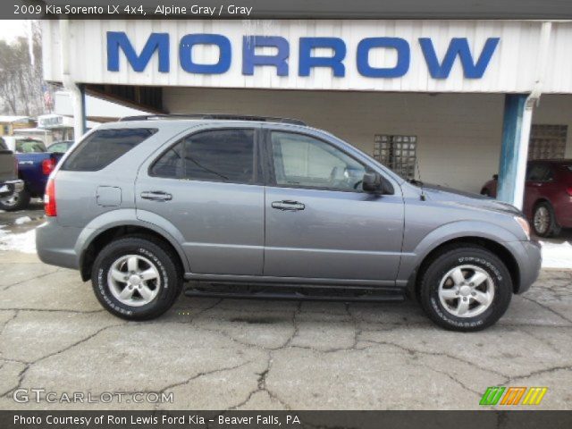 2009 Kia Sorento LX 4x4 in Alpine Gray