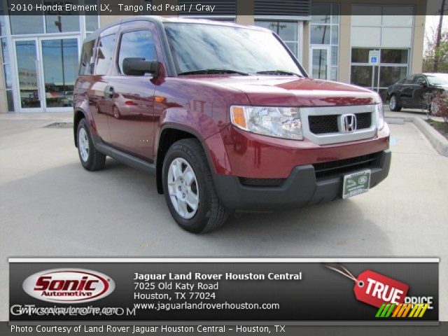 2010 Honda Element LX in Tango Red Pearl