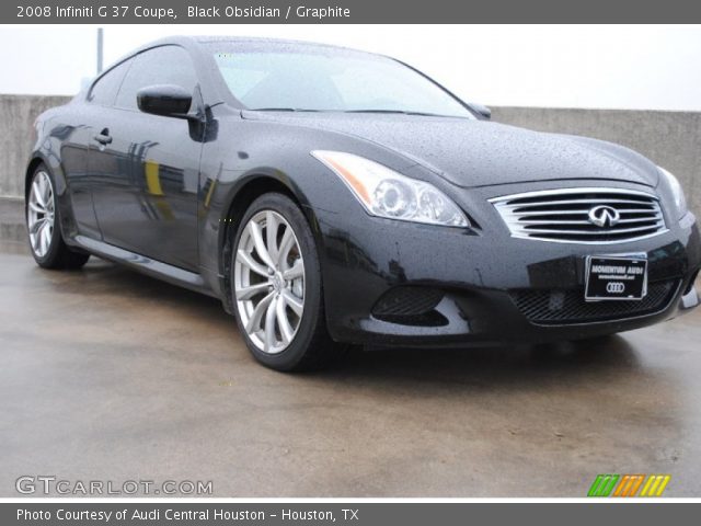 2008 Infiniti G 37 Coupe in Black Obsidian