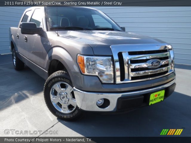 2011 Ford F150 XLT SuperCrew in Sterling Grey Metallic