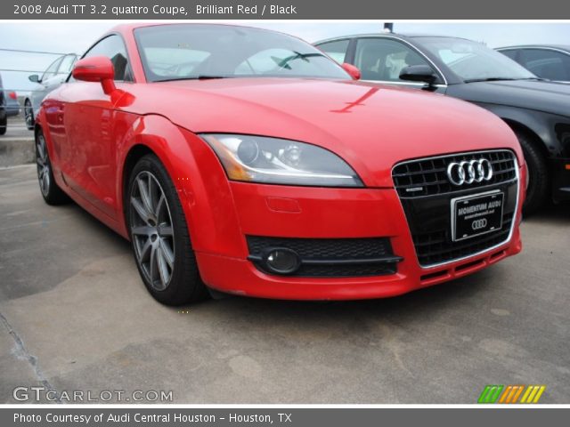 2008 Audi TT 3.2 quattro Coupe in Brilliant Red