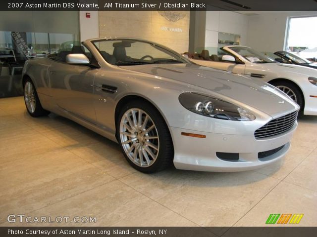 2007 Aston Martin DB9 Volante in AM Titanium Silver