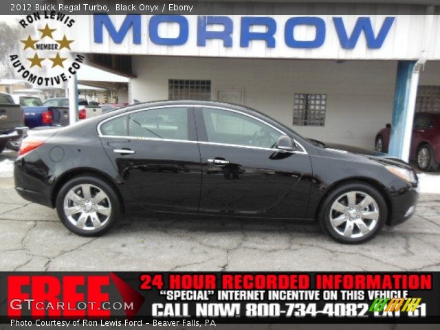 2012 Buick Regal Turbo in Black Onyx