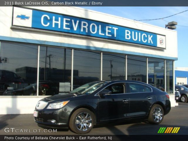 2011 Buick LaCrosse CXS in Carbon Black Metallic