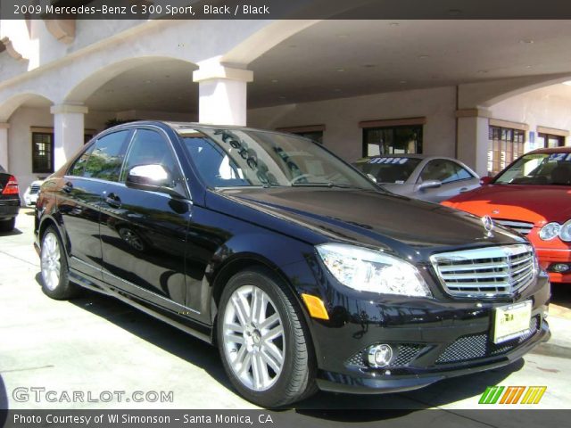 2009 Mercedes-Benz C 300 Sport in Black