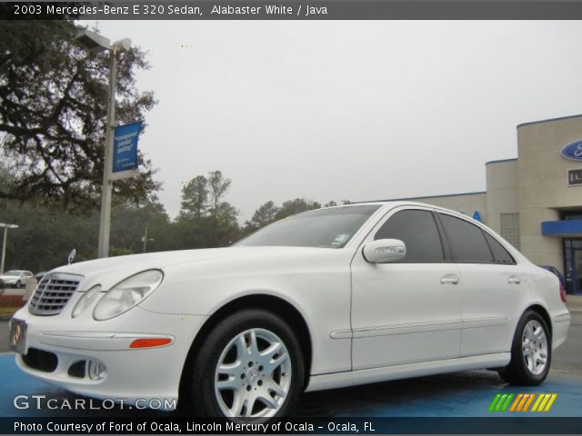 2003 Mercedes-Benz E 320 Sedan in Alabaster White