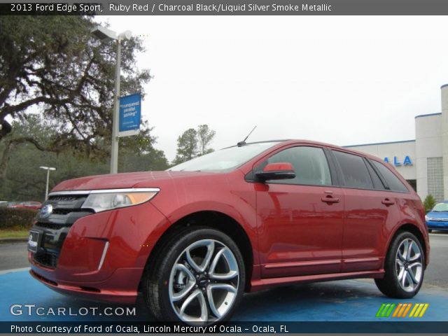 2013 Ford Edge Sport in Ruby Red