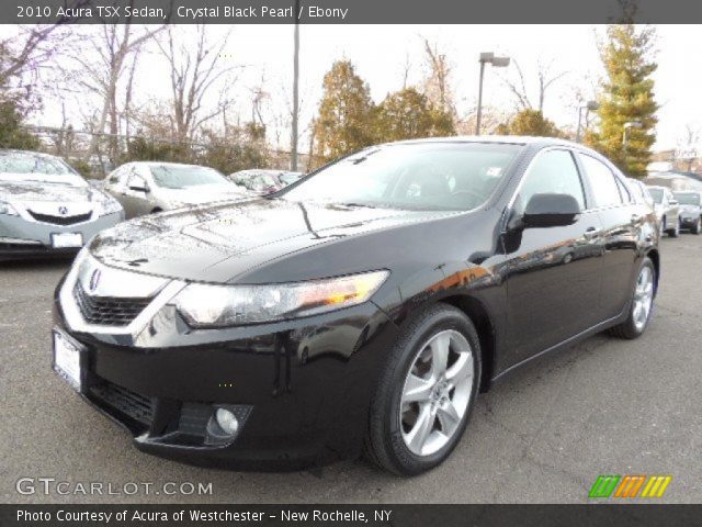 2010 Acura TSX Sedan in Crystal Black Pearl