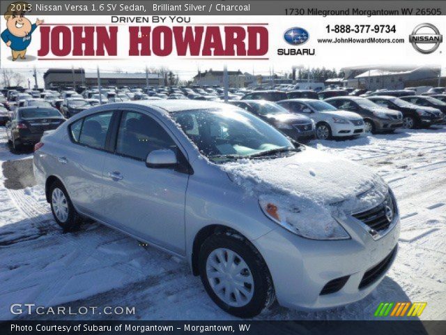 2013 Nissan Versa 1.6 SV Sedan in Brilliant Silver