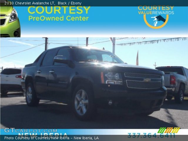 2010 Chevrolet Avalanche LT in Black