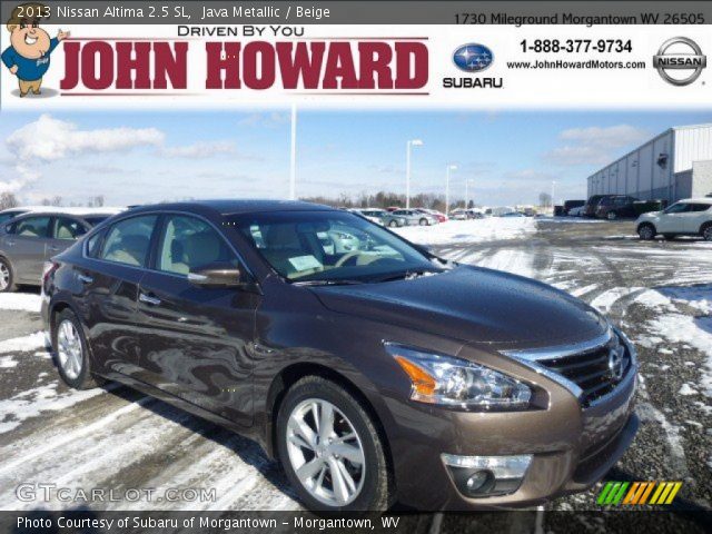 2013 Nissan Altima 2.5 SL in Java Metallic