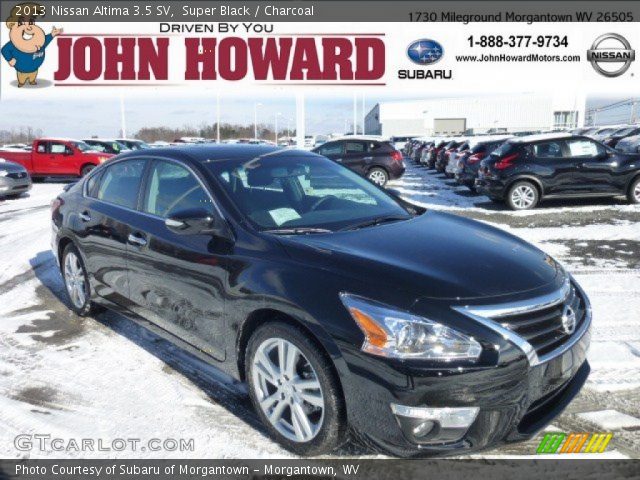 2013 Nissan Altima 3.5 SV in Super Black