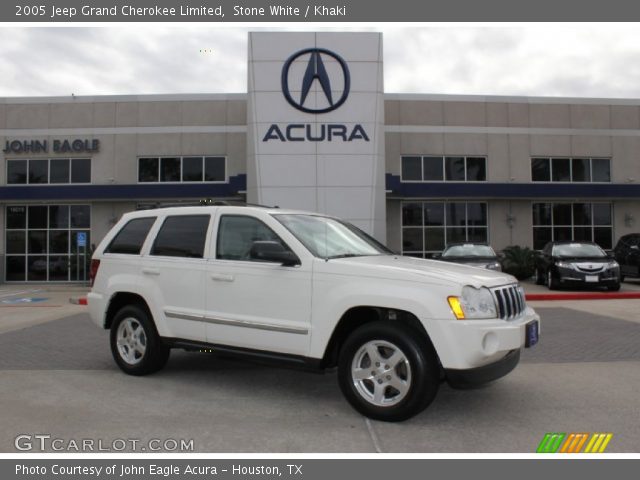 2005 Jeep Grand Cherokee Limited in Stone White