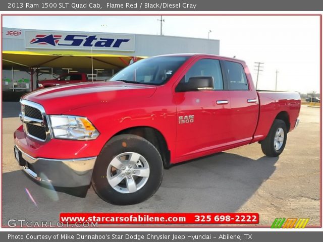 2013 Ram 1500 SLT Quad Cab in Flame Red