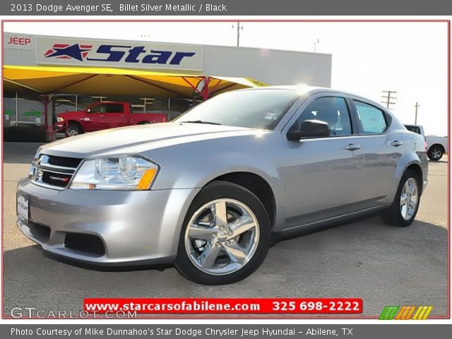 2013 Dodge Avenger SE in Billet Silver Metallic