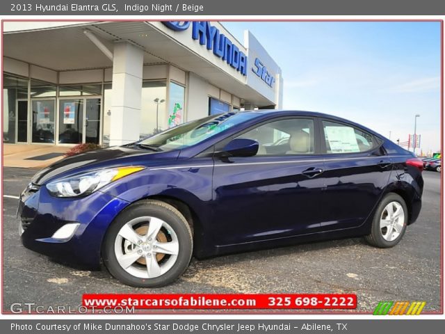 2013 Hyundai Elantra GLS in Indigo Night