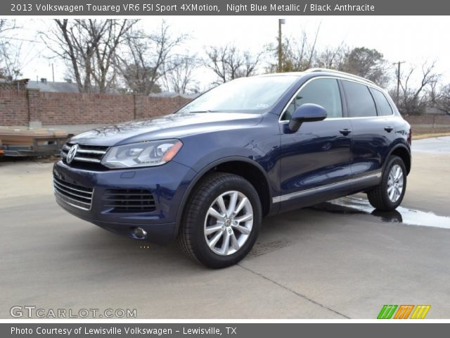 2013 Volkswagen Touareg VR6 FSI Sport 4XMotion in Night Blue Metallic
