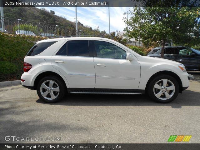 2009 Mercedes-Benz ML 350 in Arctic White