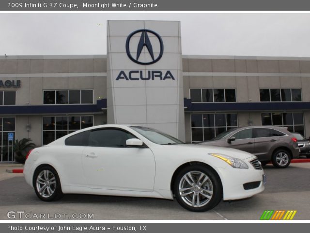 2009 Infiniti G 37 Coupe in Moonlight White