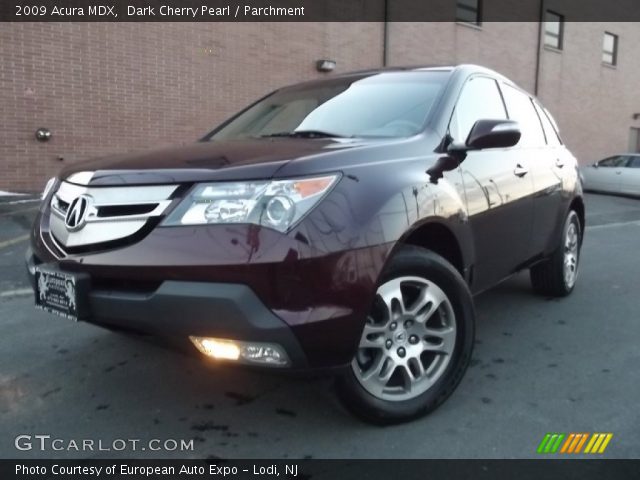 2009 Acura MDX  in Dark Cherry Pearl