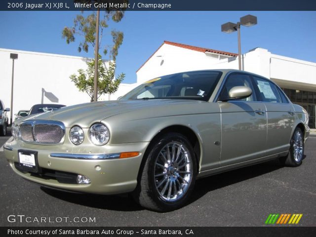 2006 Jaguar XJ XJ8 L in Winter Gold Metallic