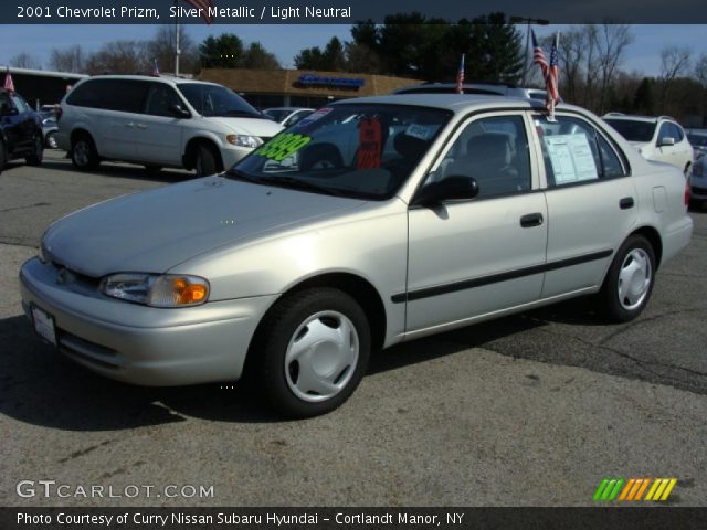 2001 Chevrolet Prizm  in Silver Metallic