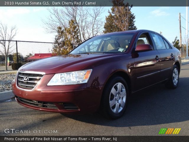 2010 Hyundai Sonata GLS in Dark Cherry Red