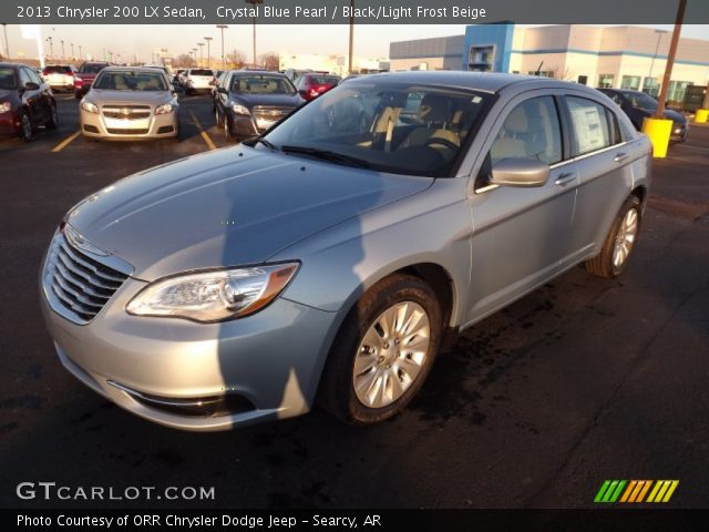 2013 Chrysler 200 LX Sedan in Crystal Blue Pearl