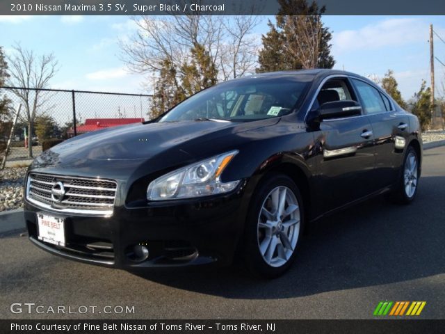 2010 Nissan Maxima 3.5 SV in Super Black