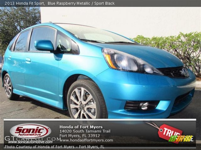 2013 Honda Fit Sport in Blue Raspberry Metallic
